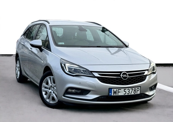 Opel Astra cena 38900 przebieg: 154000, rok produkcji 2017 z Płońsk małe 436